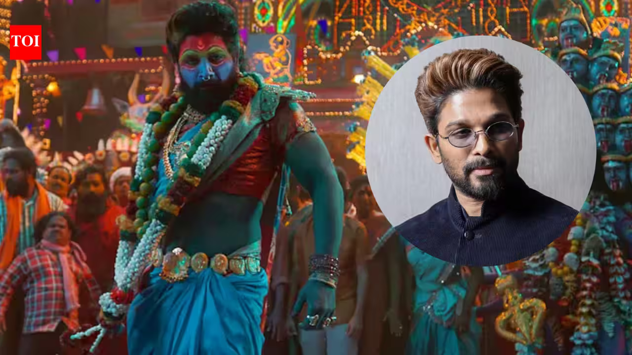 Allu Arjun: 'Most alpha thing I’ve ever done is to play a woman' : Allu Arjun explains his bold saree look in ‘Pushpa 2’, reveals how Sukumar gave the idea | Telugu Movie News
