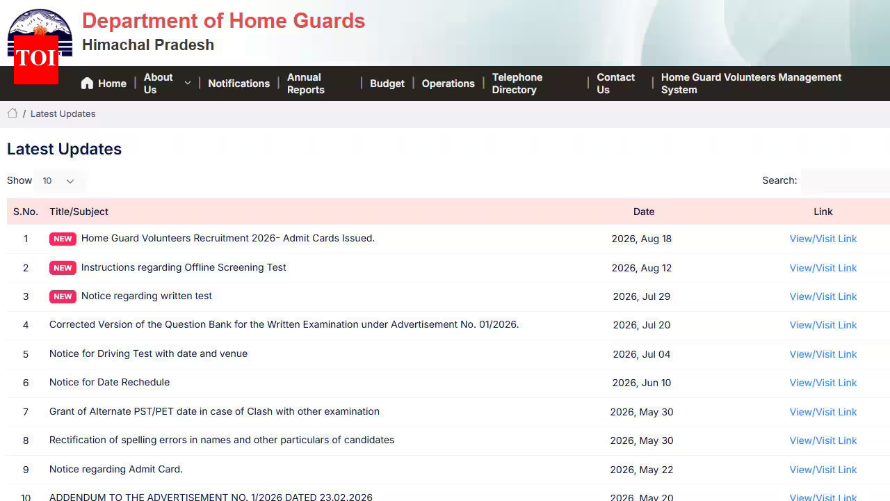 CISF ASI Paramedical admit card 2026 released: PST starts September 14, check documents and direct link here