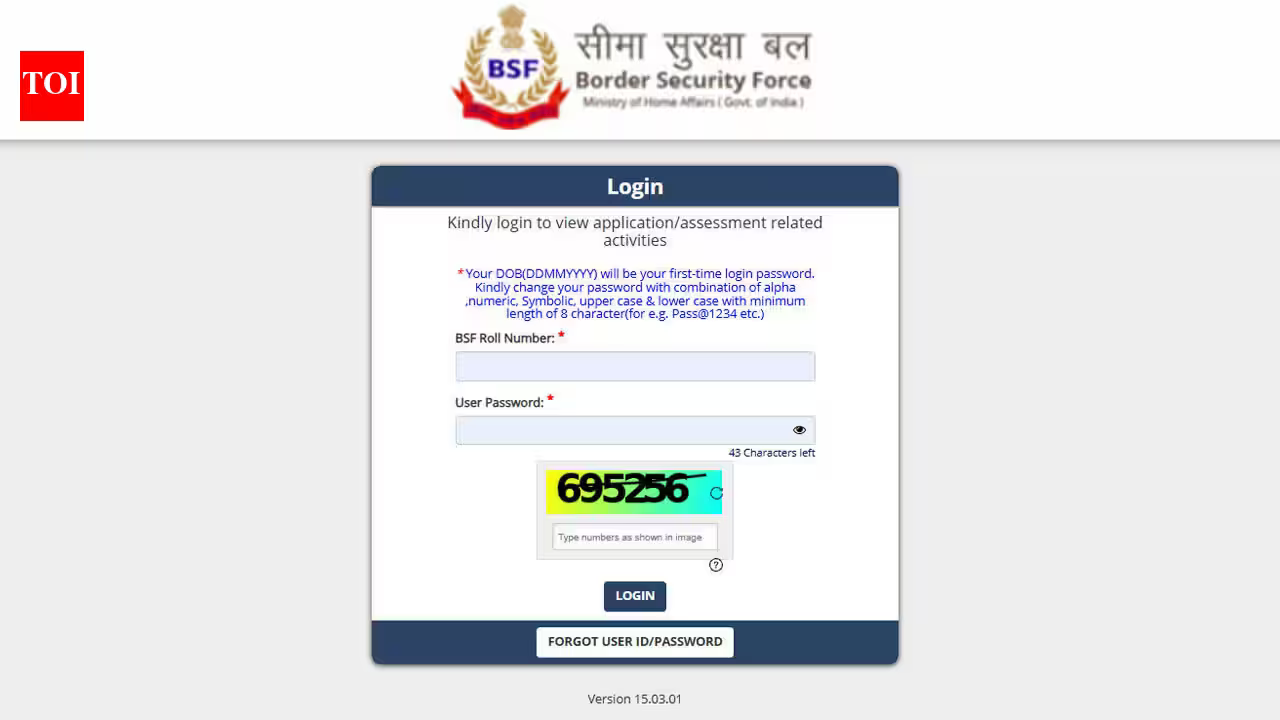 BSF HCM ASI exam 2026: Jaipur shift cancelled, revised exam on September 18; check direct link to download hall ticket
