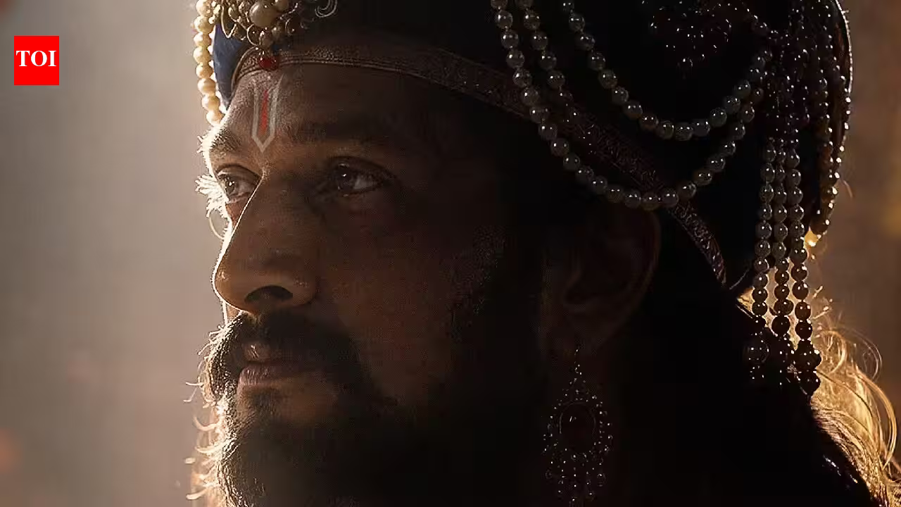 Kichcha Sudeep unveils ‘Devaraaya’ on his birthday, First look teases grand period drama |