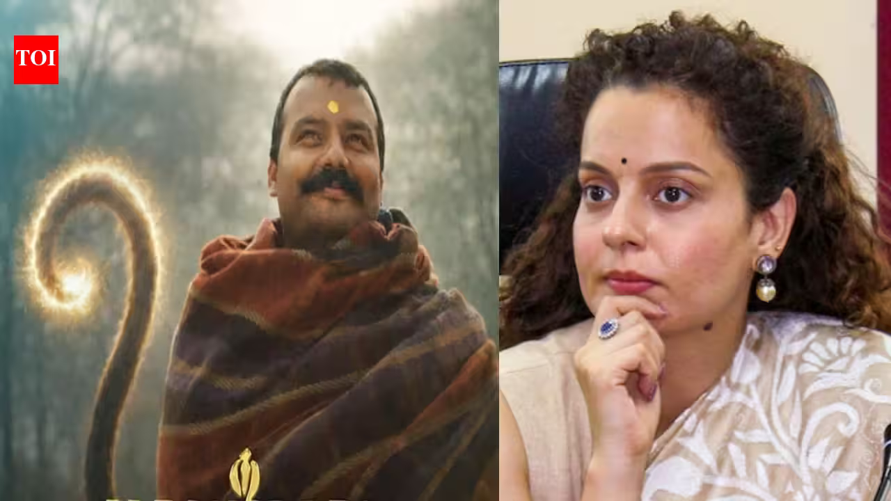 Hanumanansh: Kangana Ranaut reviews 'Hanuman Ansh', calls it satsang as the film based on Neem Karoli Baba crosses Rs 50 crore in India: 'Skip your therapy' | Hindi Movie News