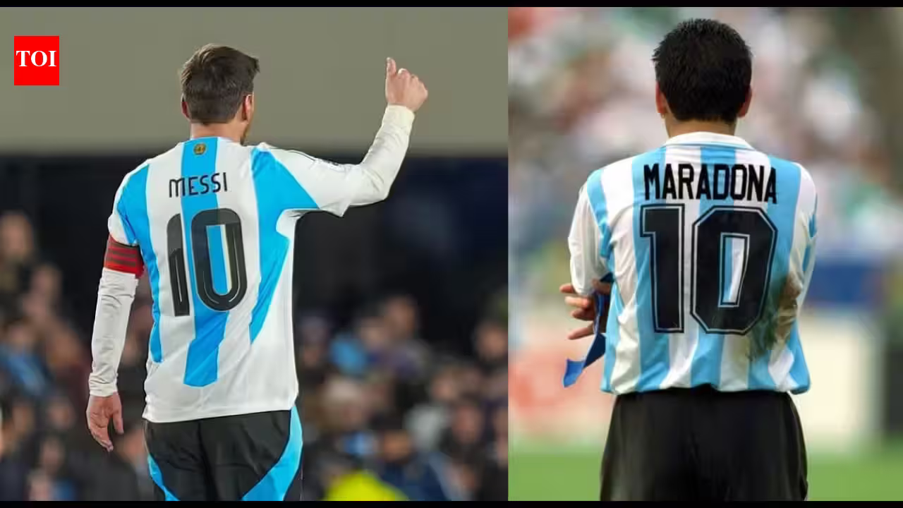 Argentina can't retire Messi's legendary No.10 because of the same FIFA rule that stopped them honouring Maradona in 2002 | Football News