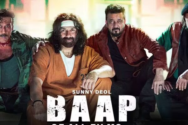 Sunny Deol, Mithun Chakraborty, Sanjay Dutt and Jackie Shroff come together for peppy dance track from ‘Baap’ featuring action-packed moments - Reports | Hindi Movie News