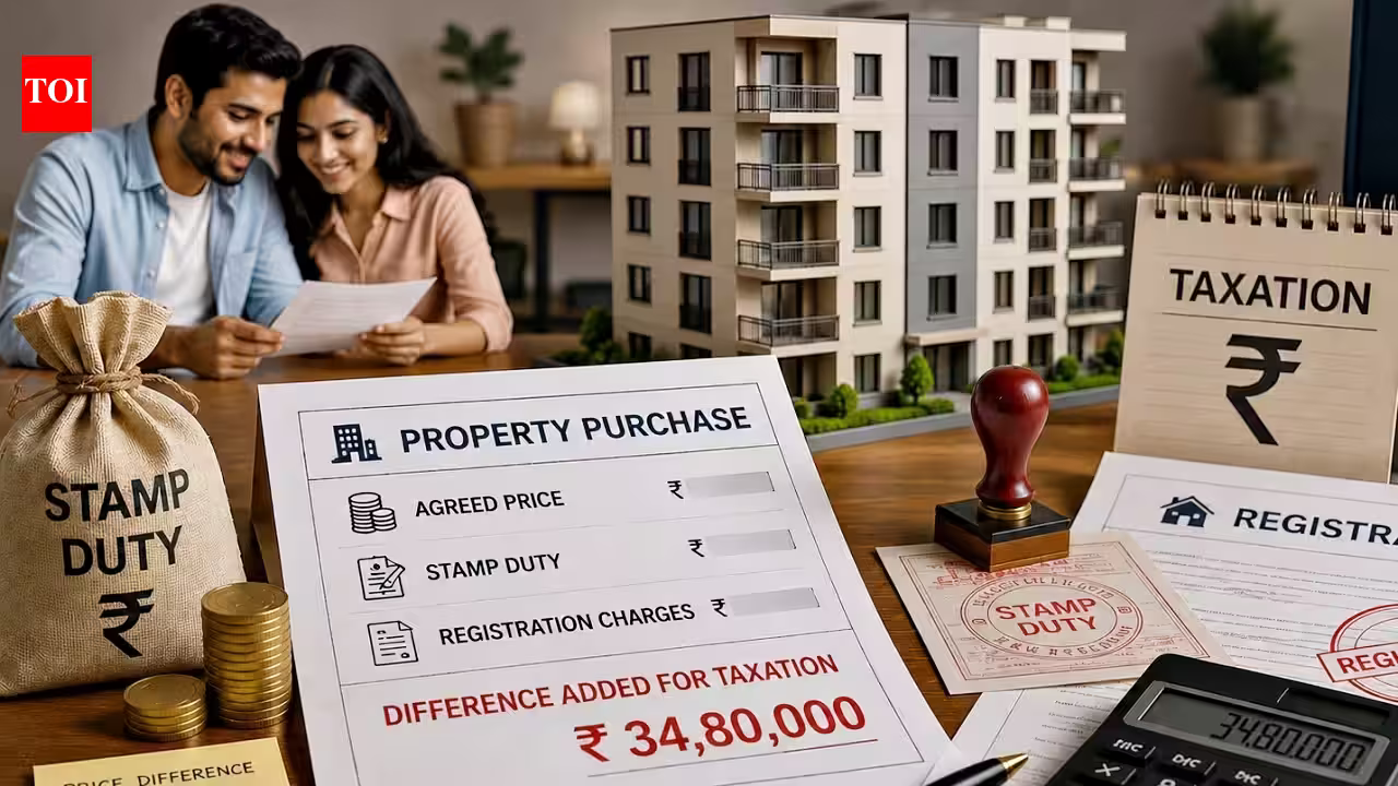 Couple bought flat jointly for Rs 60 lakh, stamp value was Rs 94.81 lakh; taxman added entire Rs 34.81 lakh gap to husband’s income, why ITAT said it’s not justified