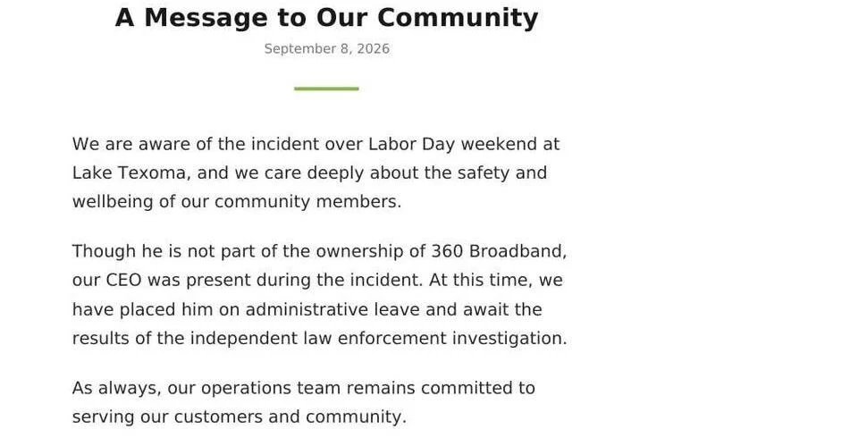 360 Broadband CEO Out Amid Sudden Administrative Leave Shakeup