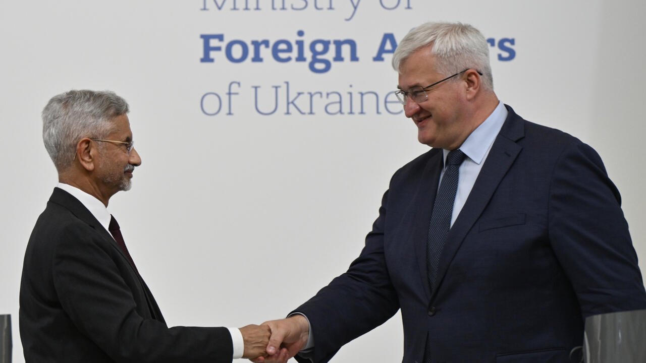 Ukraine, India discuss Black Sea, food security on FM's 'historic' Kyiv visit
