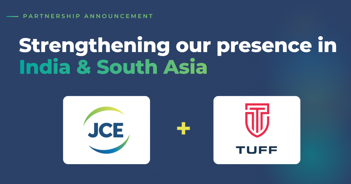 JCE and TUFF announce strategic partnership to expand hazardous area engineering support across India and South Asia