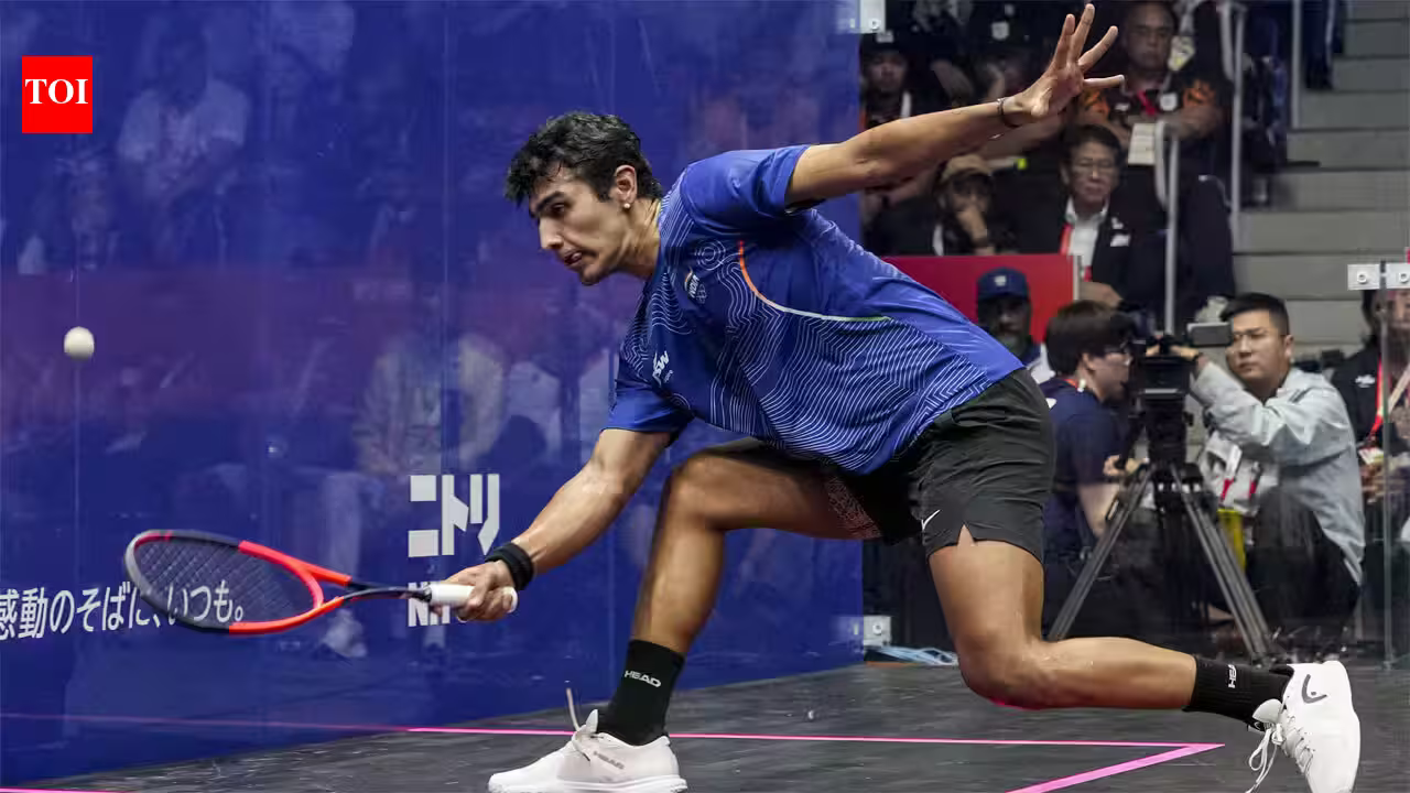 Abhay Singh’s Grit Secures Hard-Fought Silver in Thrilling Squash Showdown