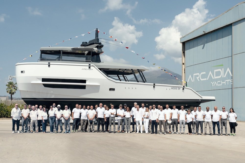 Arcadia Yachts Marks a Milestone with the Launch of its Twenty-Second Sherpa 60