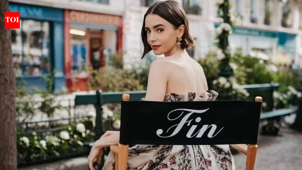Au Revoir, Emily! Lily Collins Wraps Filming on Final Season of 'Emily in Paris'