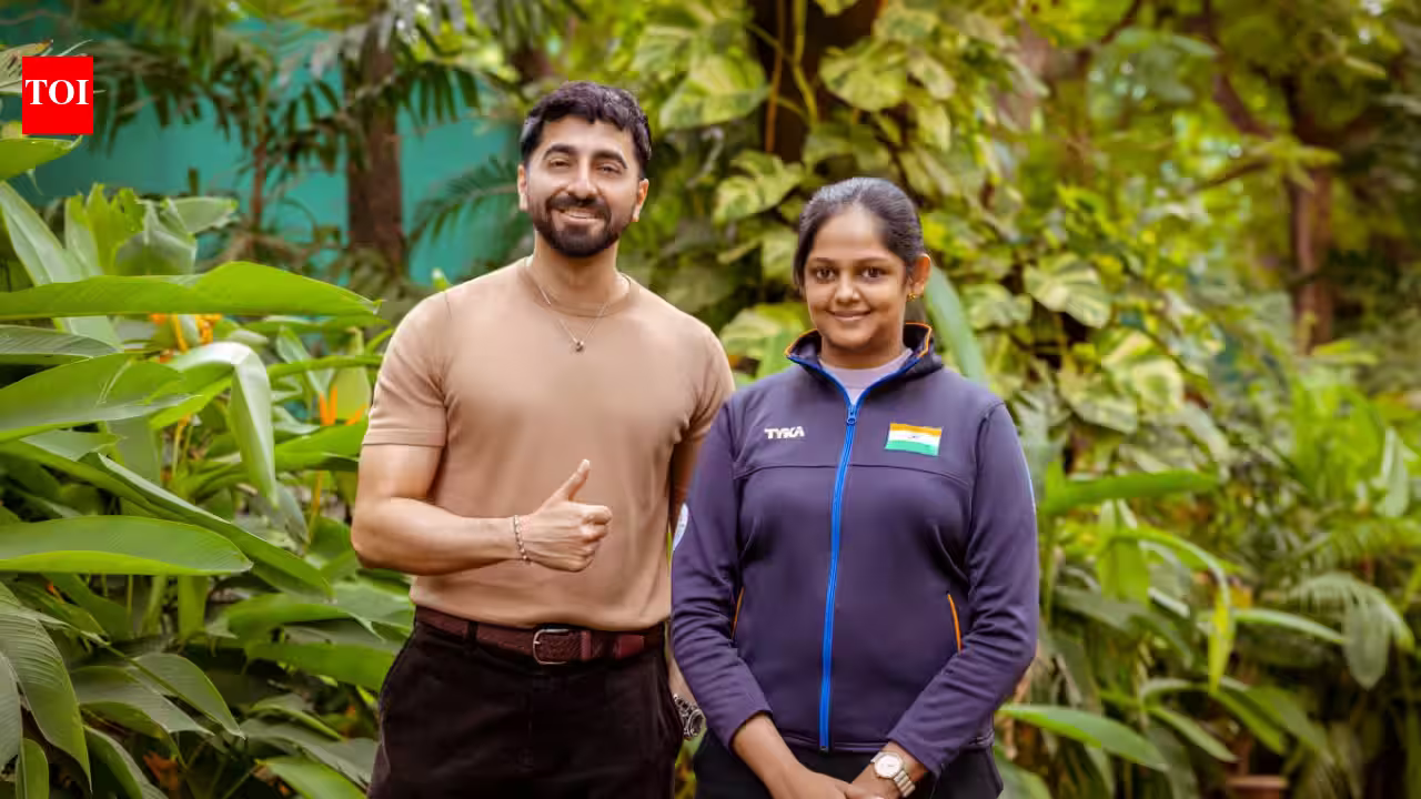 Ayushmann Khurrana steps up to propel shooter Meghana Sajjanar toward Olympic glory