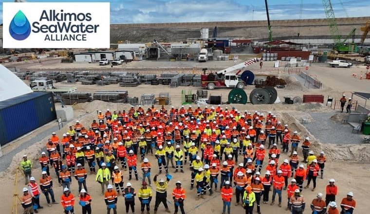 Beneath the Surface: Alkimos Desalination Plant Hits Critical Marine Milestone