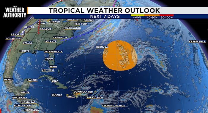 Bermuda Under Watch as Atlantic Disturbance Gears Up for Tropical Transition