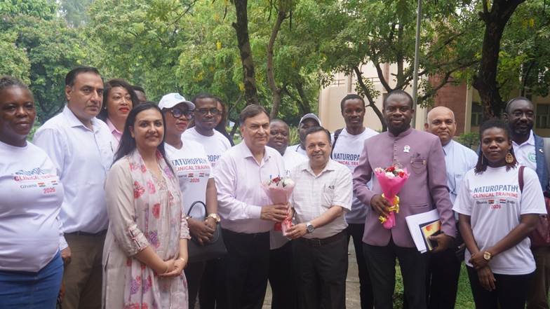Beyond Borders: Ghanaians Hail Nyarkotey’s Pioneering Health Mission to India