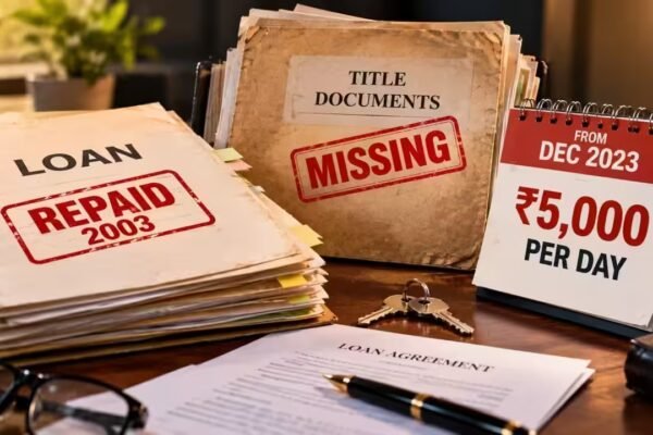 Bombay HC Hits Bank With Rs 5,000 Daily Penalty Over Missing Property Deeds Lost Two Decades After Loan Payoff