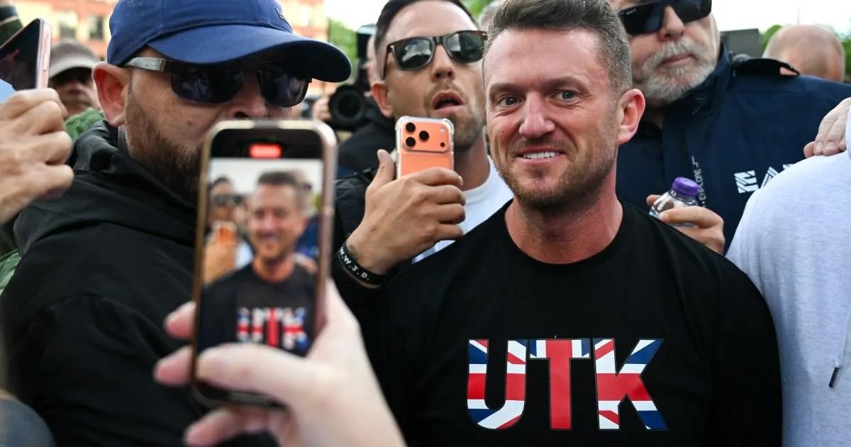 Border Lockdown: Tommy Robinson Detained by Anti-Terror Police at UK Airport