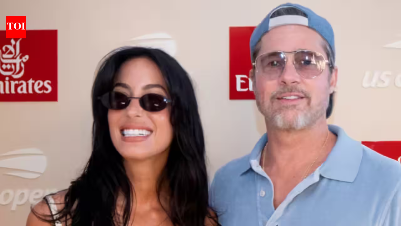 Brad Pitt Steals the Spotlight at US Open With Ines de Ramon