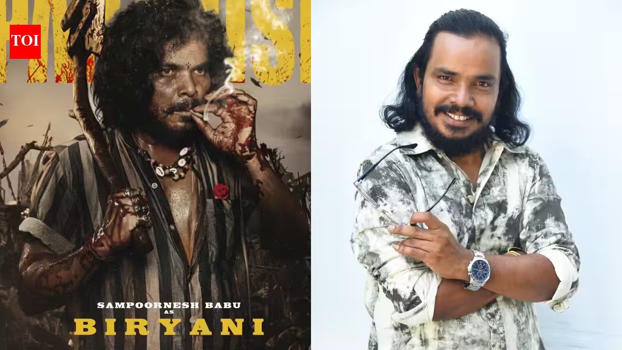 Burning Star Sampoornesh Babu Ditches Hero Roles to Play a Biryani in Nani’s ‘The Paradise’!