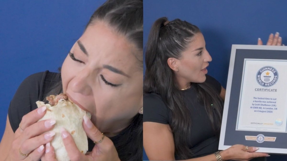 Burrito Blitz: Local Woman Devours Massive Meal in Record 34.46 Seconds