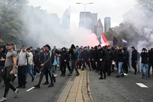 Chaos in The Hague: Dutch Riot Police Quell Far-Right Flare-Up