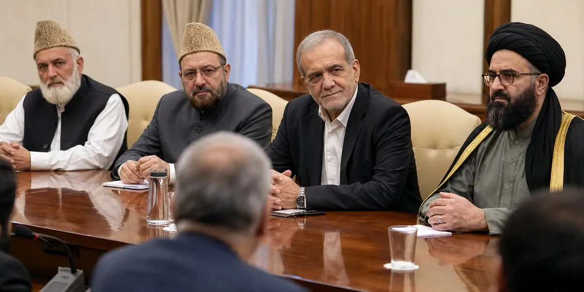 Cross-Border Spirits: Kashmiri Mystic Meets Iranian President in Rare Diplomatic Embrace