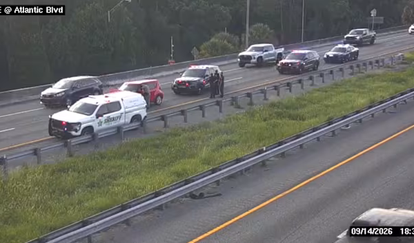 Cruiser Crash Sparks I-295 Gridlock at Atlantic Boulevard