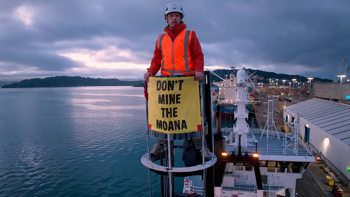 Deep-Sea Defiance: Activists Seize Research Vessel Over Mineral Mining Fears