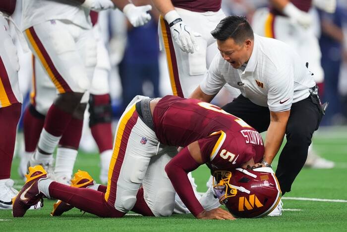 Deja Vu in D.C.: Jayden Daniels Plagued by Recurring Elbow Injury