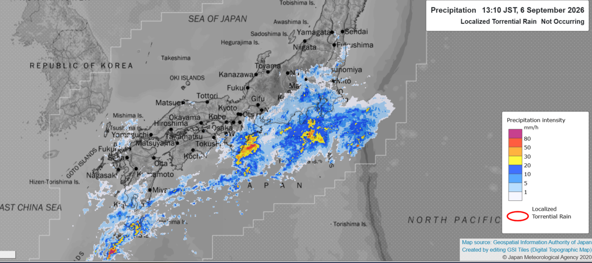 Deluge Alert: Tokyo and Six Prefectures Brace for Torrential Weekend Downpours