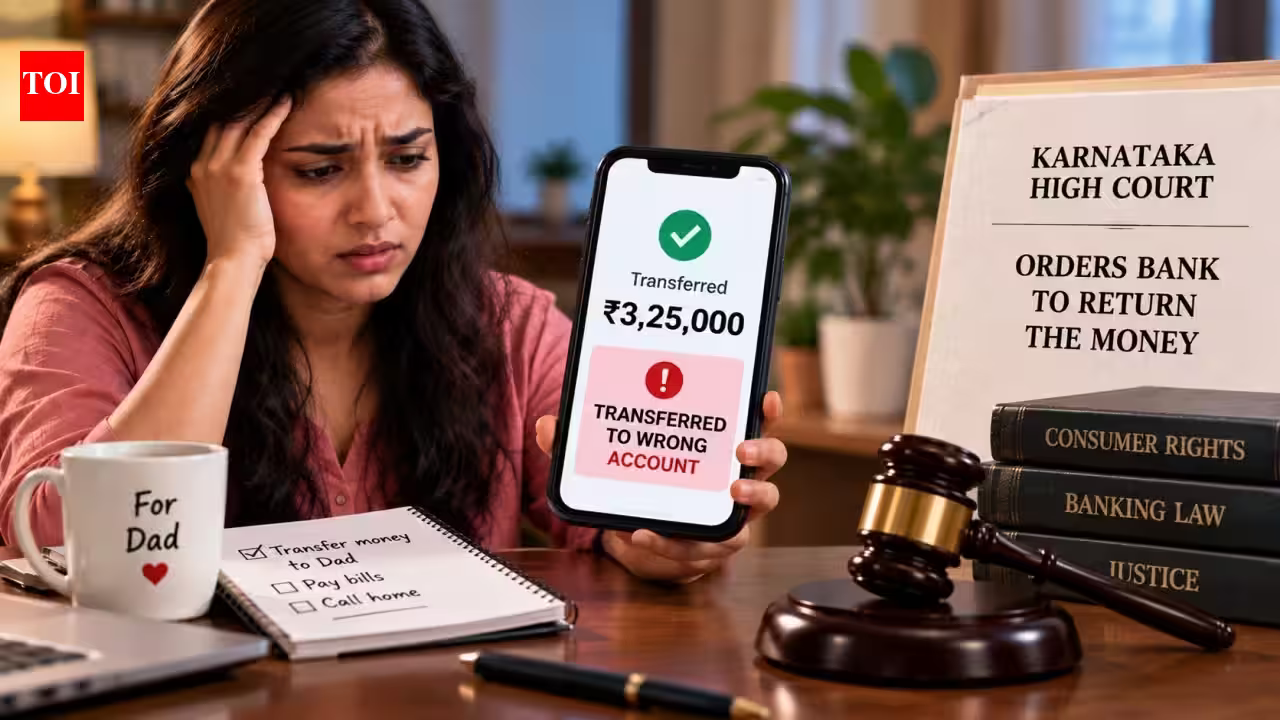 Digital Slip-Up: Karnataka High Court Mandates Bank Refund After Woman’s Lakhs Land in Stranger’s Account