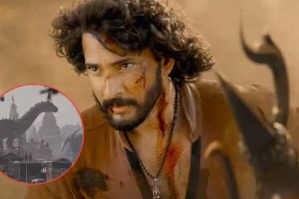 Dinosaur Meets Divinity: Leaked 'Varanasi' Set Photo Sends Fans Into a Frenzy Over Rajamouli’s Epic Vision
