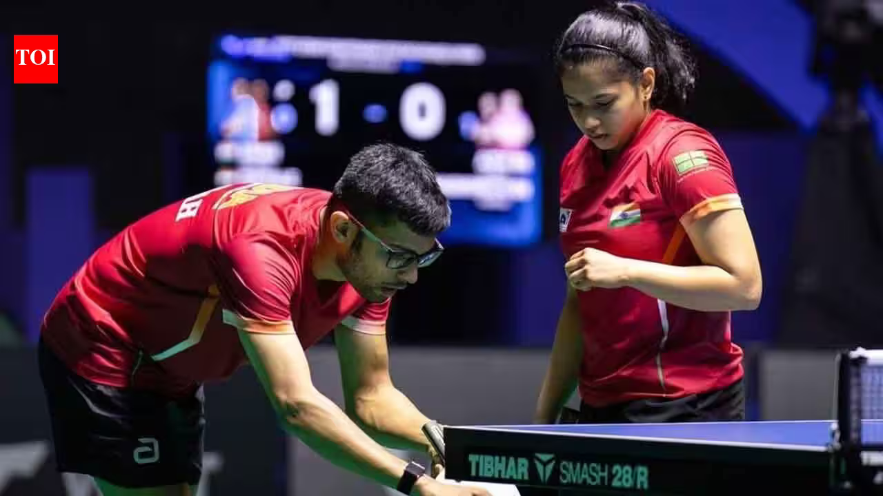 Diya Chitale and Manush Shah Ignite Podium Push with Sensational Mixed Doubles Run