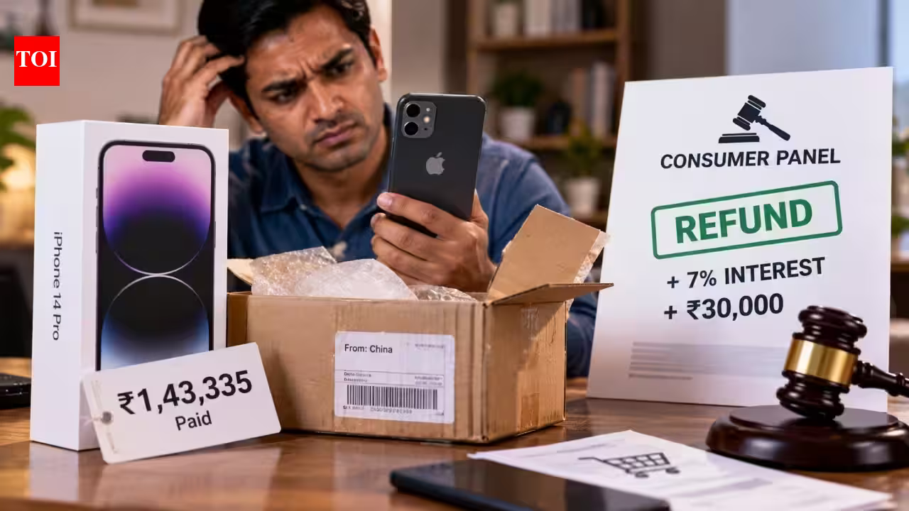 Expensive Mockery: Consumer Court Orders Refund After Man Receives Counterfeit iPhone 14 Pro