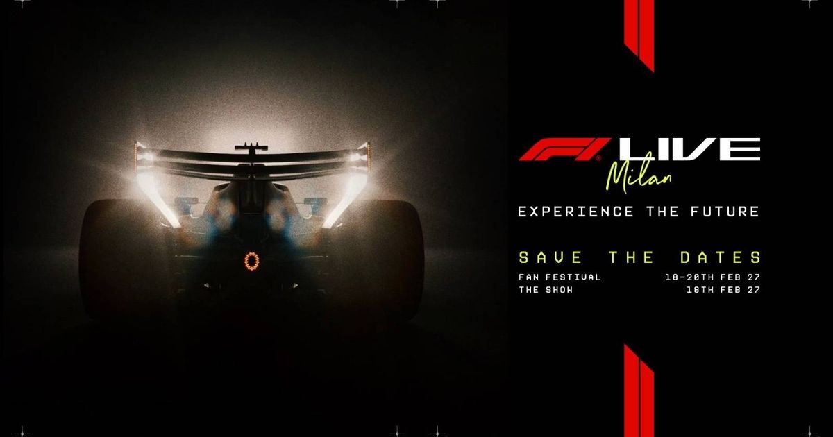 F1 to Kick Off 2027 Campaign with Massive Three-Day Spectacle in Milan