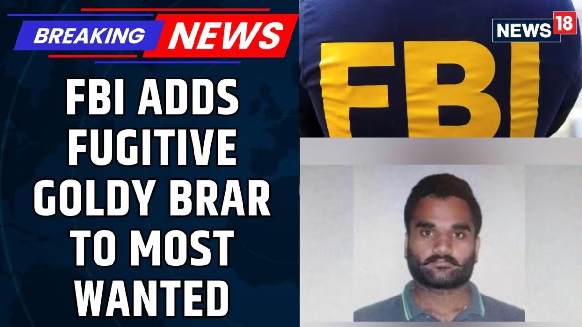 FBI Issues $1 Million Bounty for Fugitive Gangster Goldy Brar