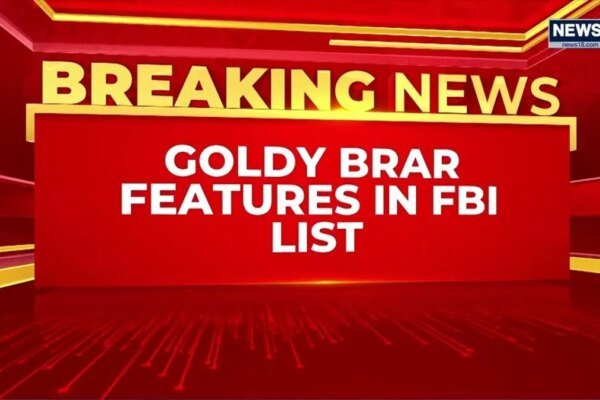 FBI Puts $1 Million Bounty on Gangster Goldy Brar’s Head in Latest Most-Wanted Sweep