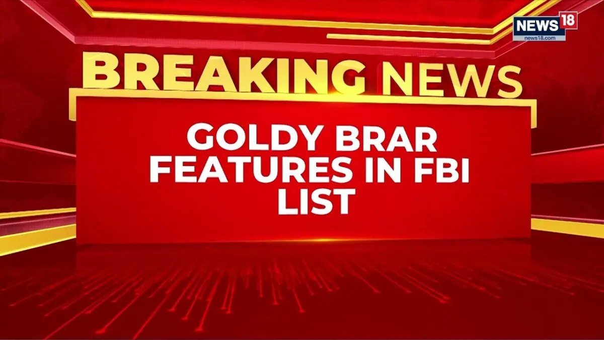 FBI Puts $1 Million Bounty on Gangster Goldy Brar’s Head in Latest Most-Wanted Sweep
