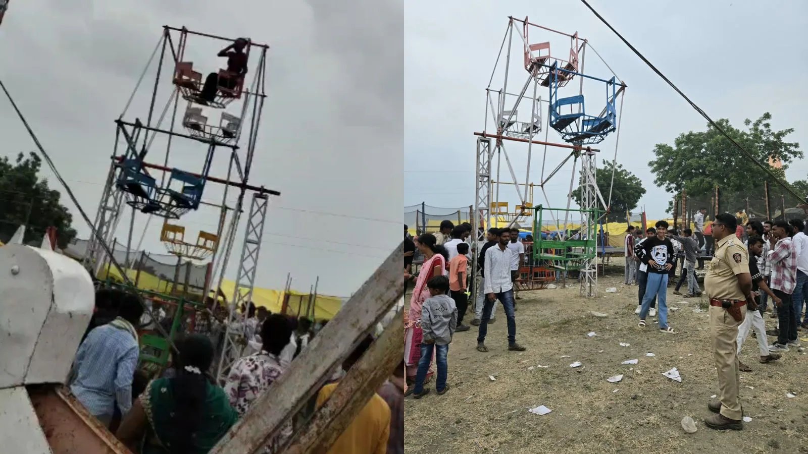Fairground Horror: Woman Scalped in Freak Ferris Wheel Accident in Maharashtra
