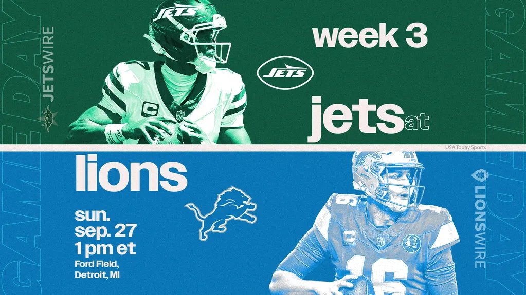 Flight Path vs. Pride: Live Coverage of Jets-Lions Week 3 Showdown