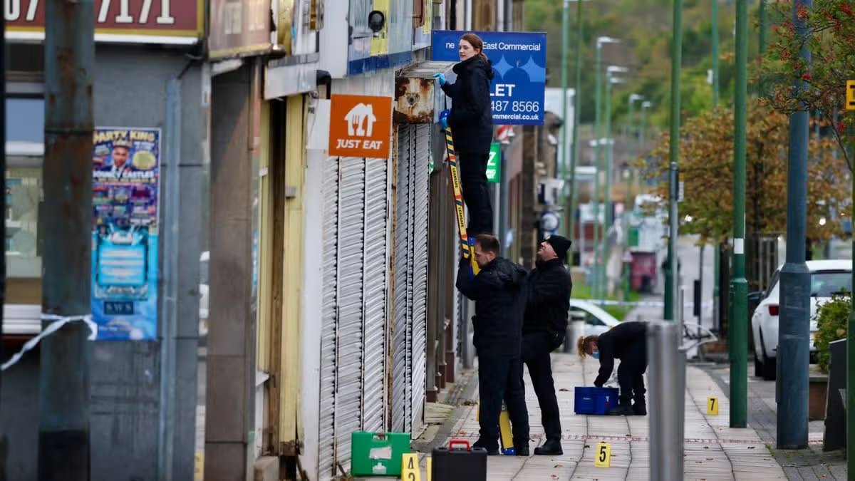Forensic Sweep Underway as Police Cordon Grips Consett Neighborhood