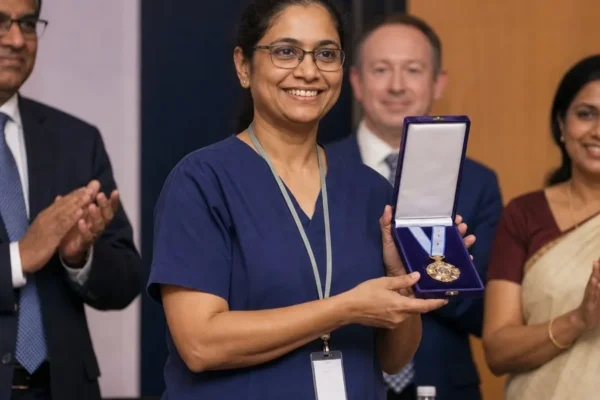 From Bedside to Bharat: UK Nurse Honored with $250,000 Global Award for Heroic Donor Advocacy
