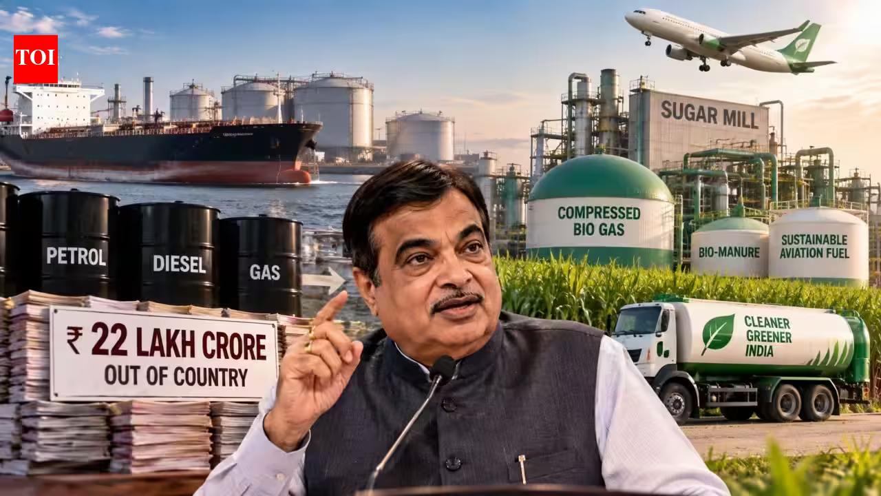 From Fuel Imports to Bio-Power: Gadkari’s ₹22-Lakh-Crore Pivot to Green Energy
