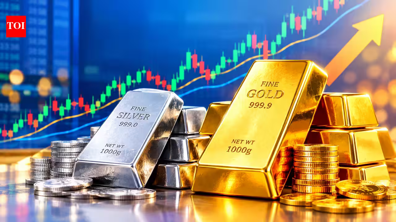 Gilded Retreat: Gold Slides Toward Third Straight Weekly Loss as Rate Hike Fears Mount
