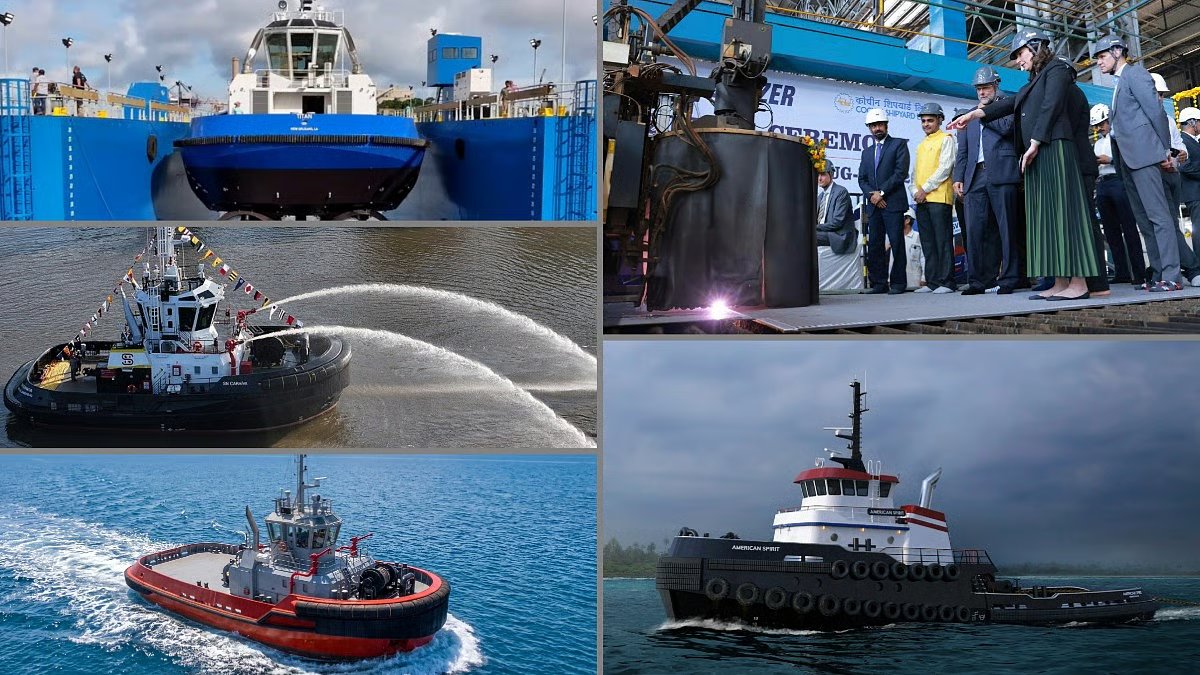 Global Tug Fleet Expands: From Brazil Deliveries to New Builds in Chile and India