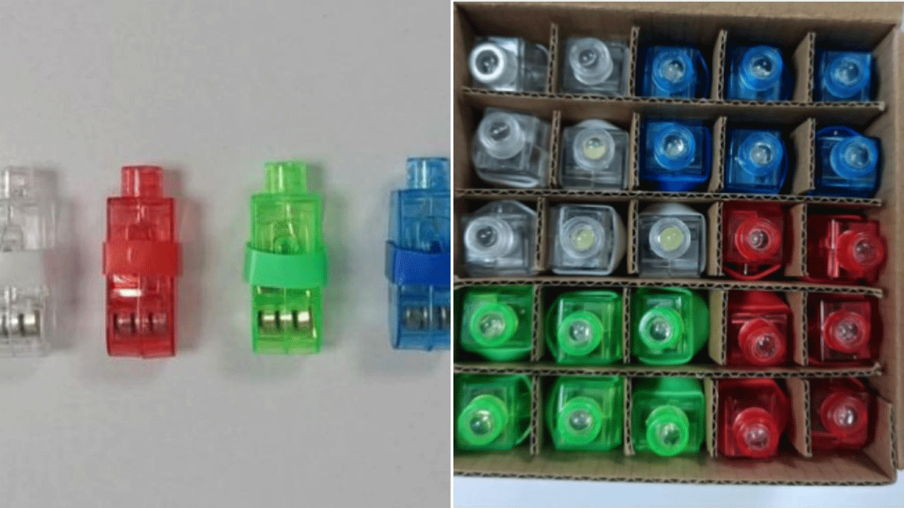 Glow in the Dark, Danger in the Gut: Thousands of Finger Lights Recalled Over Lethal Battery Risk