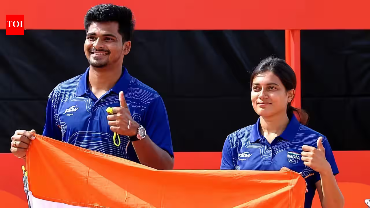 Golden Archers: Chikitha and Sahil Clinch Thrilling Victory and Secure LA28 Spot