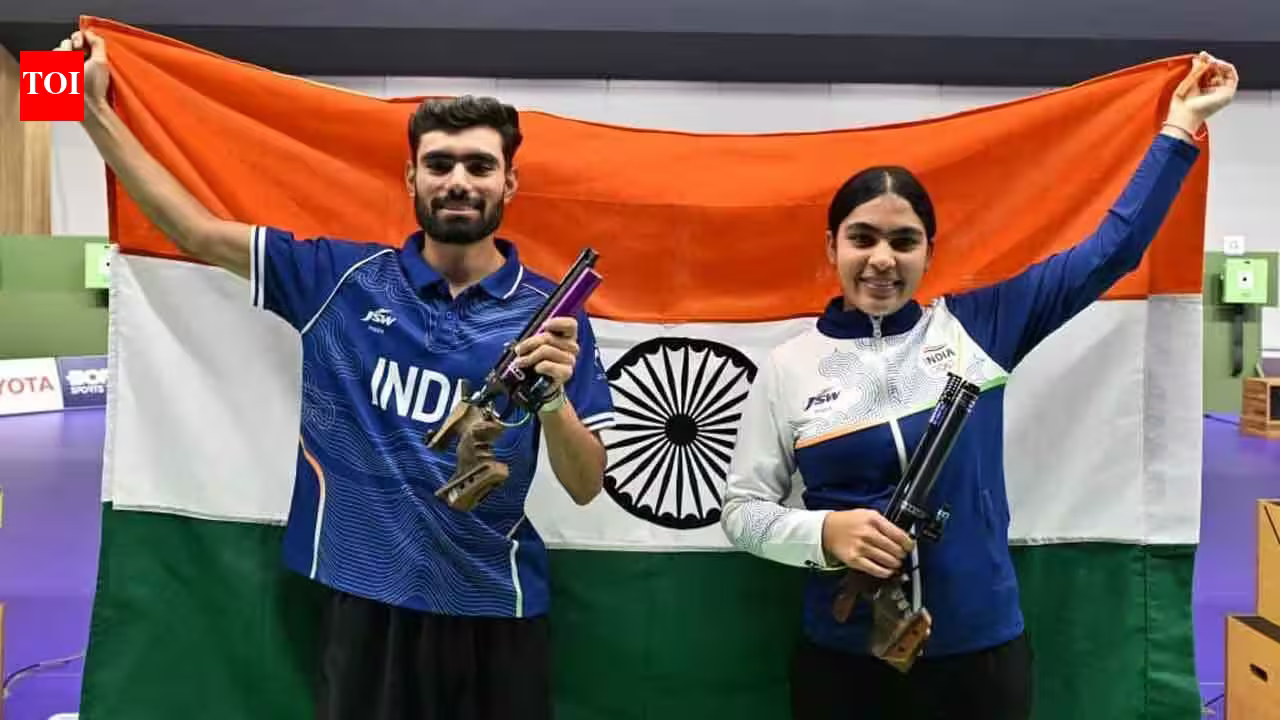 Golden Duo: Kamaljeet and Suruchi Clinch Air Pistol Glory at Asian Games 2026