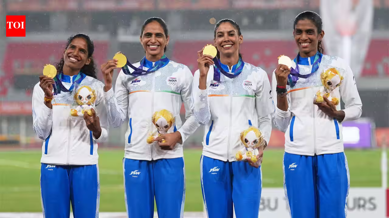 Golden Surge: India Smashes 50-Medal Milestone Behind Relay Brilliance and Neeru Dhanda’s Heroics