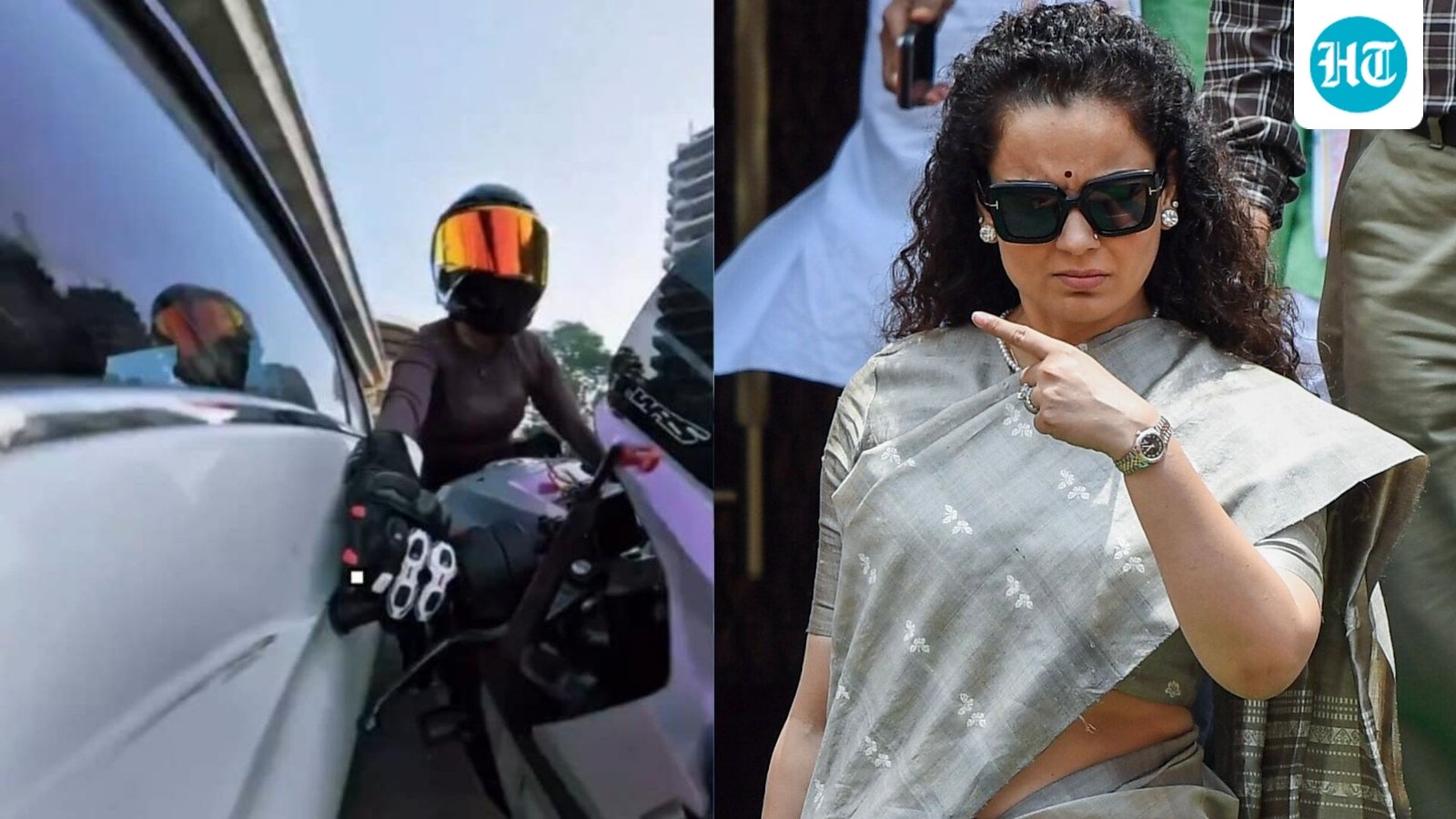 Gurugram Police Dismiss Biker Assault Negligence Claims as Kangana Ranaut Labels Rakhi Sawant ‘Bitter’