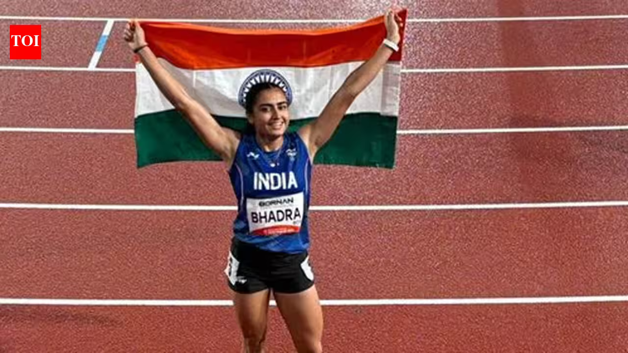 Harita Bhadra Snatches 200m Bronze in Heart-Stopping Photo-Finish Thriller